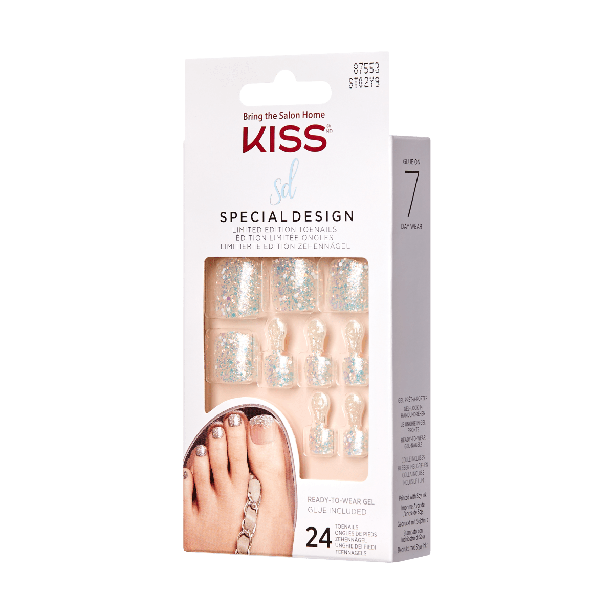 KISS Special Design Toenails - So Refreshing