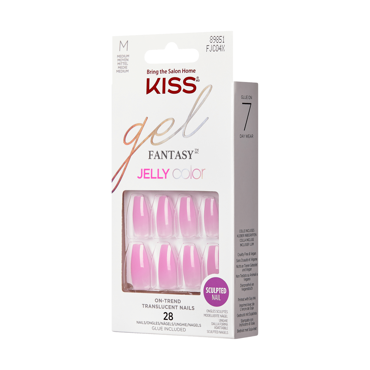 KISS Gel Fantasy Jelly Color Nails - Jelly In It