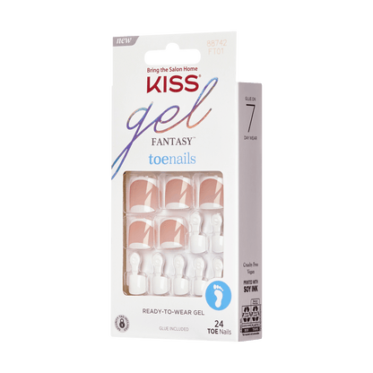 KISS Gel Fantasy Toenails - Walk a Mile in
