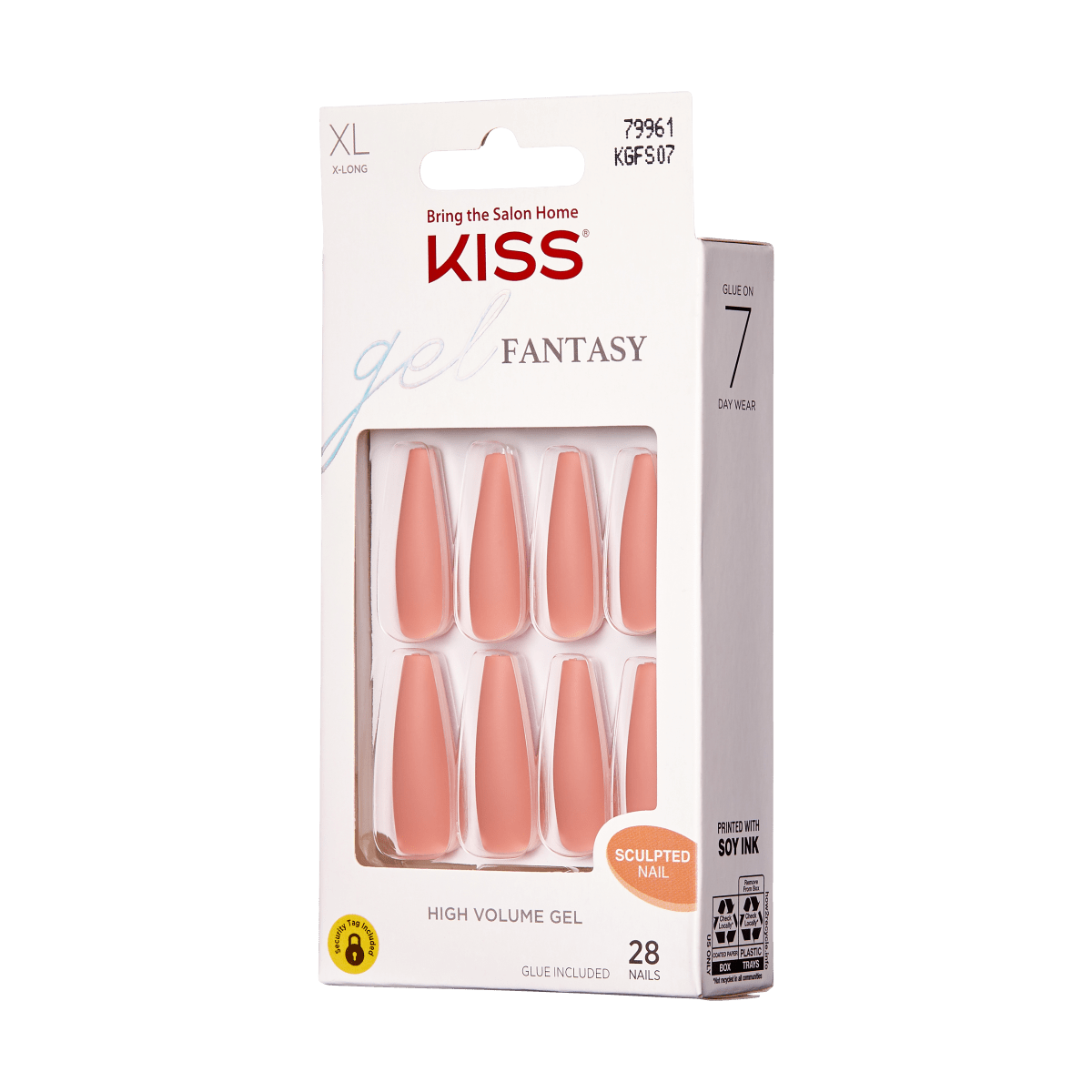 KISS Gel Fantasy Sculpted Nails - Hoopla