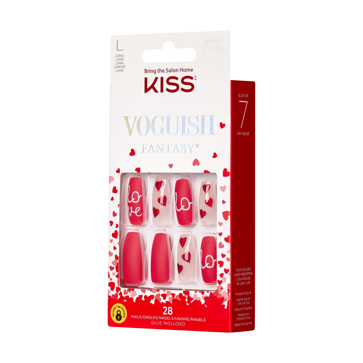 KISS Voguish Fantasy Nails - Let U Love Me