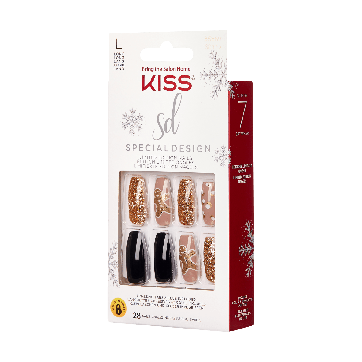 KISS Special Design Limited Edition Holiday Nails - You Are Gifted