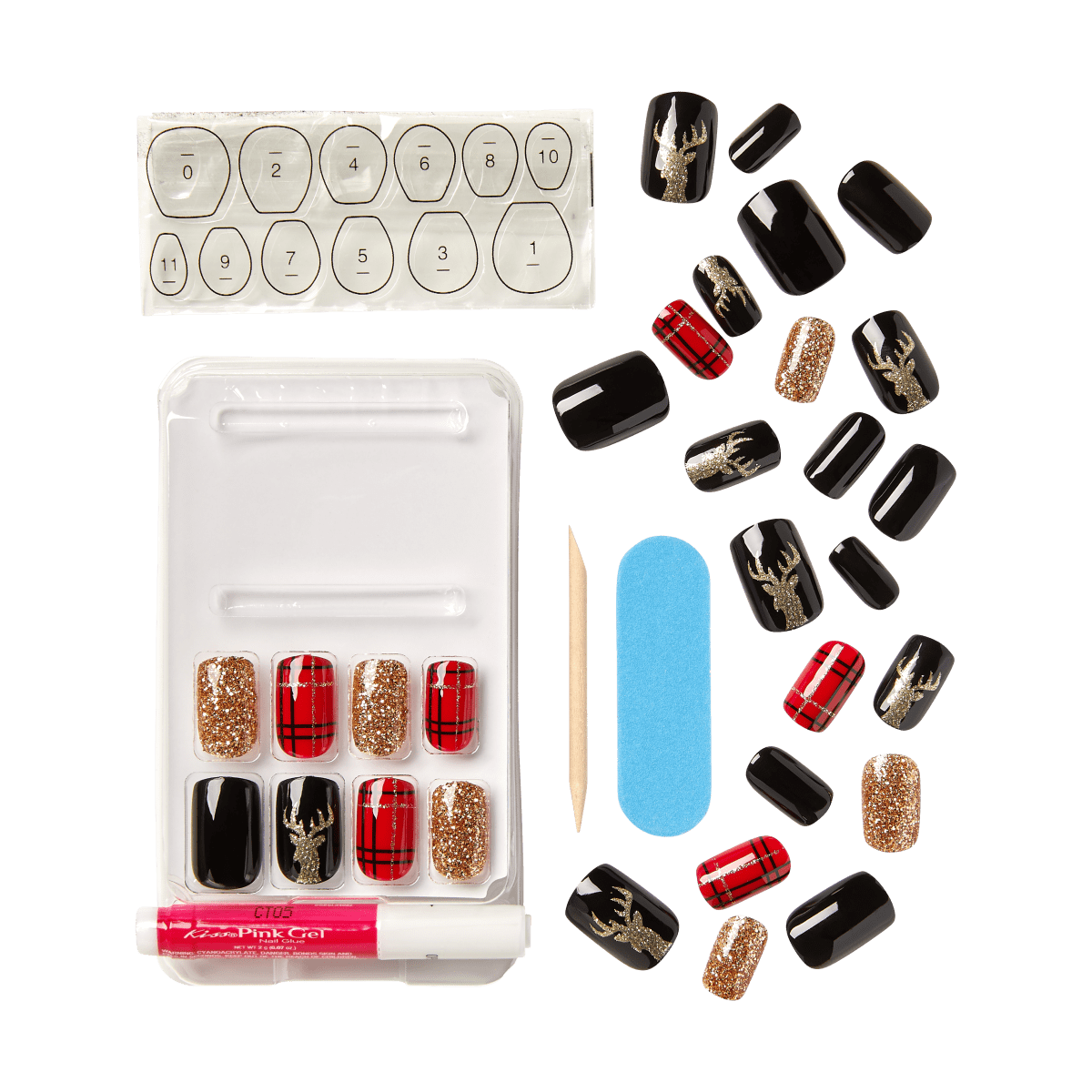 KISS Special Design Limited Edition Holiday Nails - Favorite Season