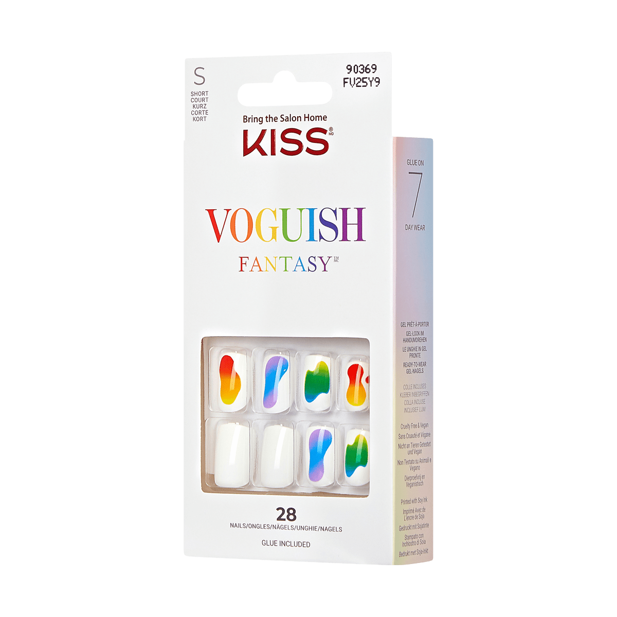 KISS Voguish Fantasy Pride Nails - Eternal Flame