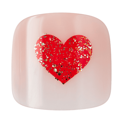 KISS Gel Fantasy Pride Toenails - Love Wins