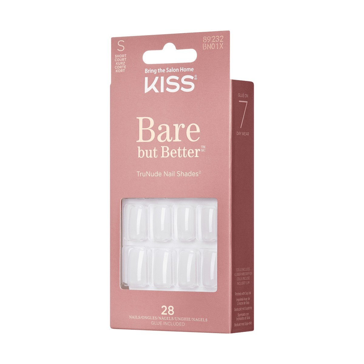 KISS Bare-but-Better Nails - Glowy – KISS USA