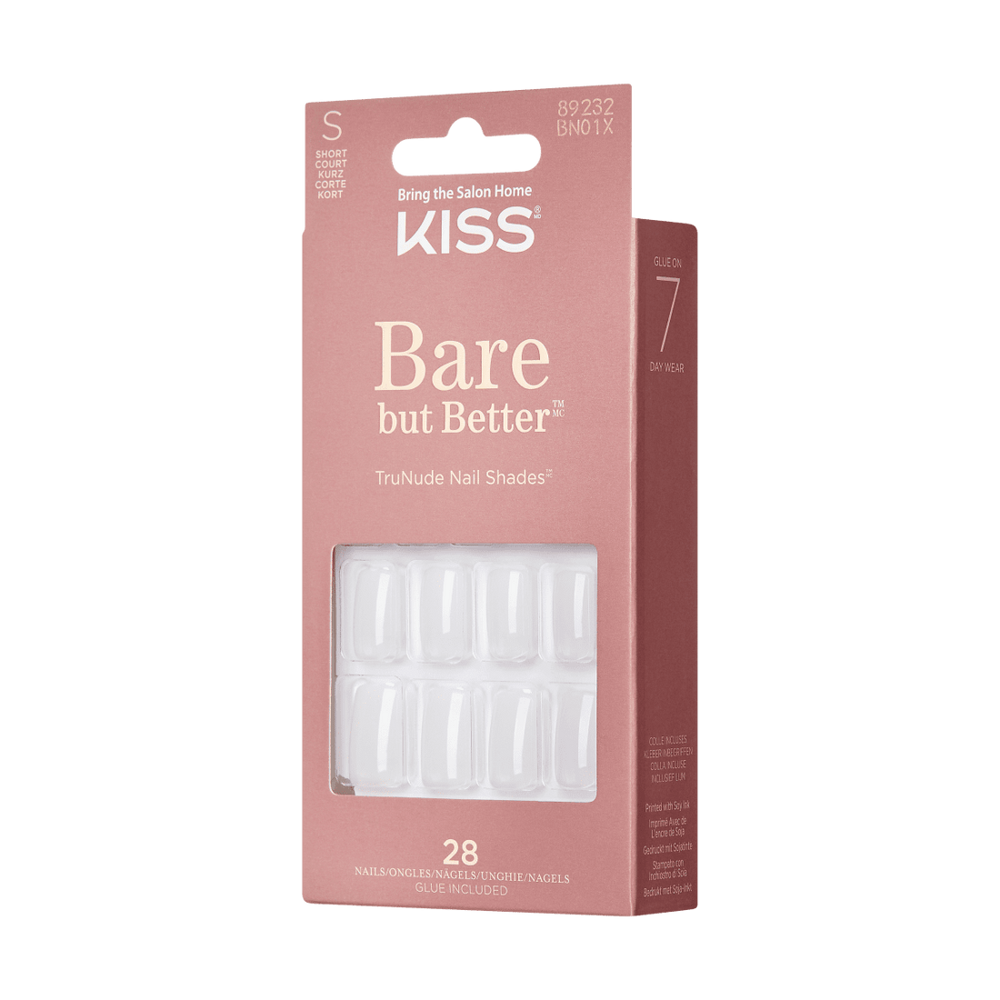 KISS Bare-but-Better Nails - Glowy