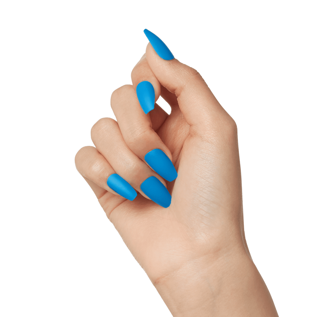 KISS Gel Fantasy Sculpted Nails - Blue Steel