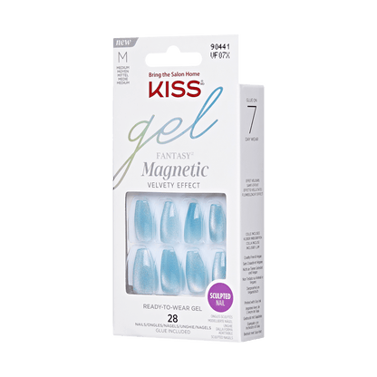 KISS Gel Fantasy Magnetic Nails - Crayons