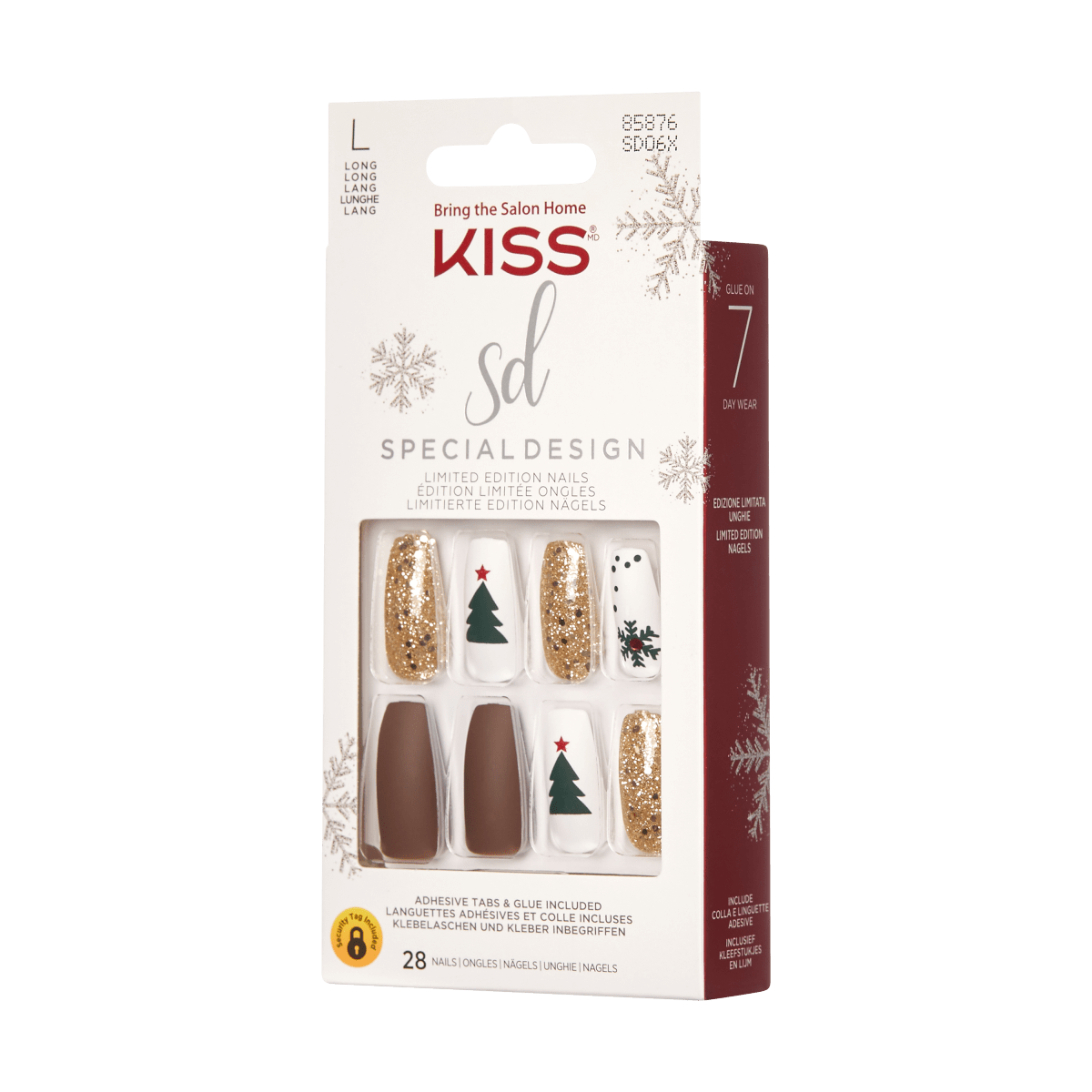 KISS Special Design Limited Edition Holiday Nails - Puffy Sweater