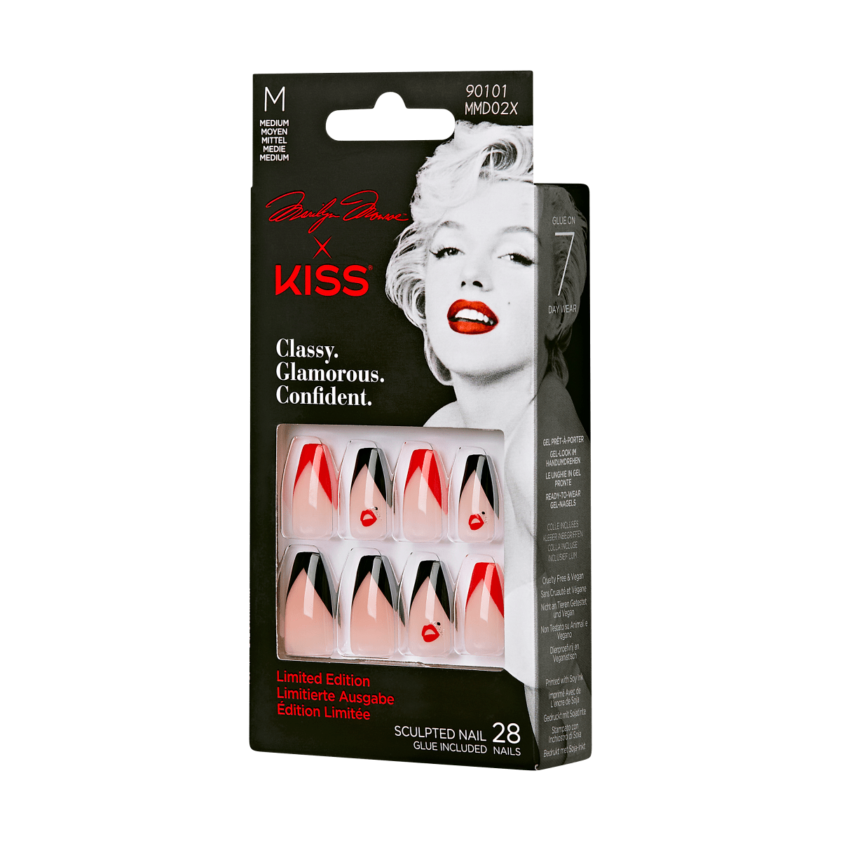Marilyn Monroe x KISS Limited Edition Nails - Legendary