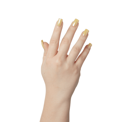 KISS Glazed Donut Nails - Icy Lemon