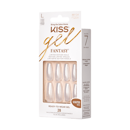 KISS Gel Fantasy Sculpted Holiday Nails - Look Like Xmas