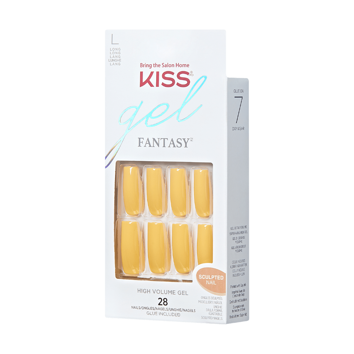 KISS Gel Fantasy Sculpted Nails - Nacho Cheese