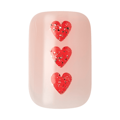 KISS Voguish Fantasy Nails, Wider Fit - Love Wins