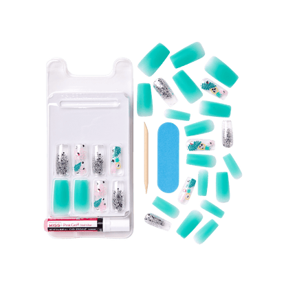 KISS Jelly Fantasy Nails - Tropical Flowers