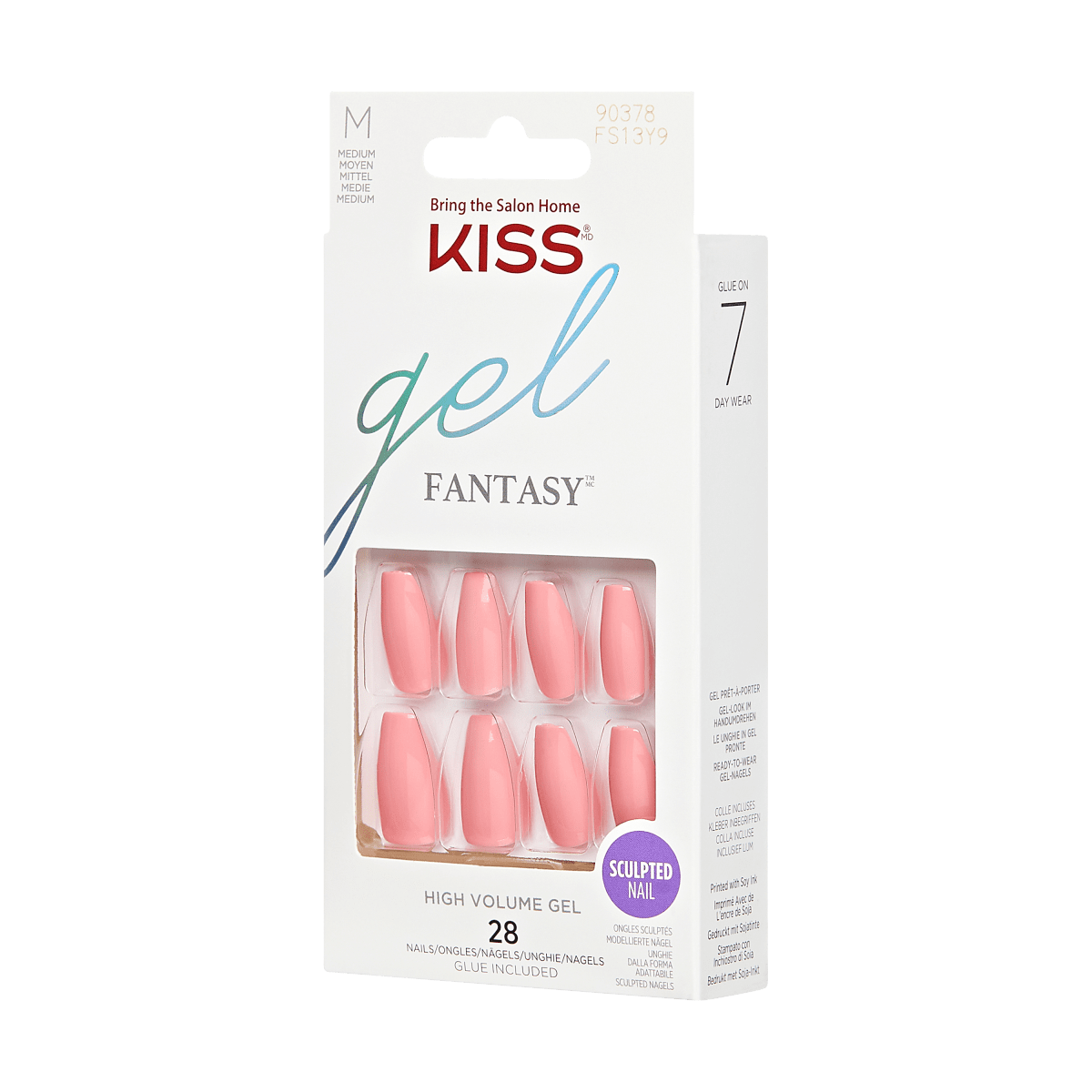 KISS Gel Fantasy Sculpted Press-On Nails - Like Candy
