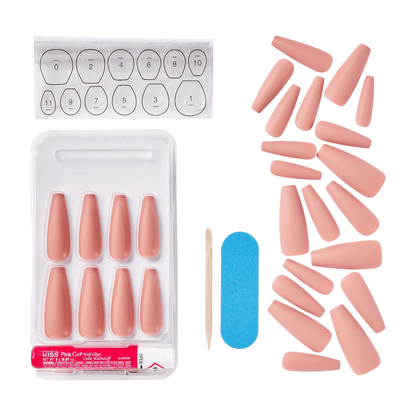 KISS Gel Fantasy Press On Glue Nails - Hoopla