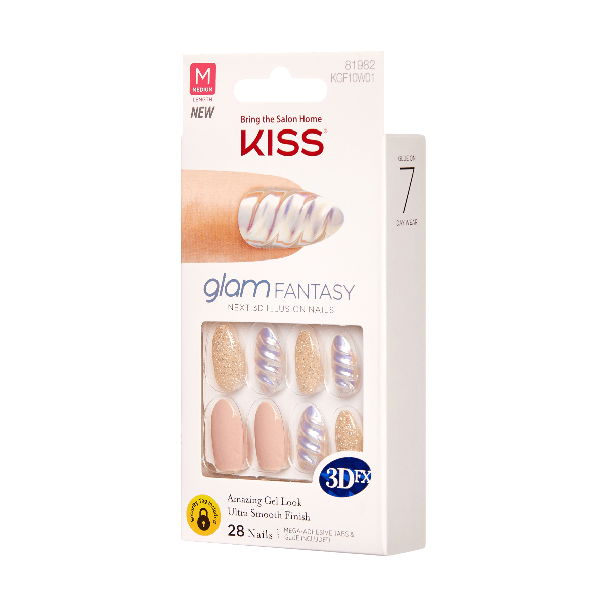 KISS Glam Fantasy Nails - Passion