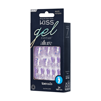 KISS Gel Fantasy Allure Toenails - Summeride