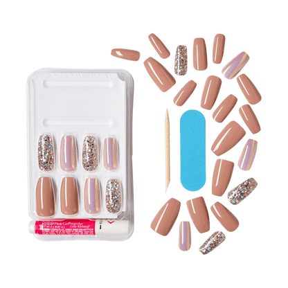 KISS Gel Fantasy Limited Edition Holiday Nails - Glow Up