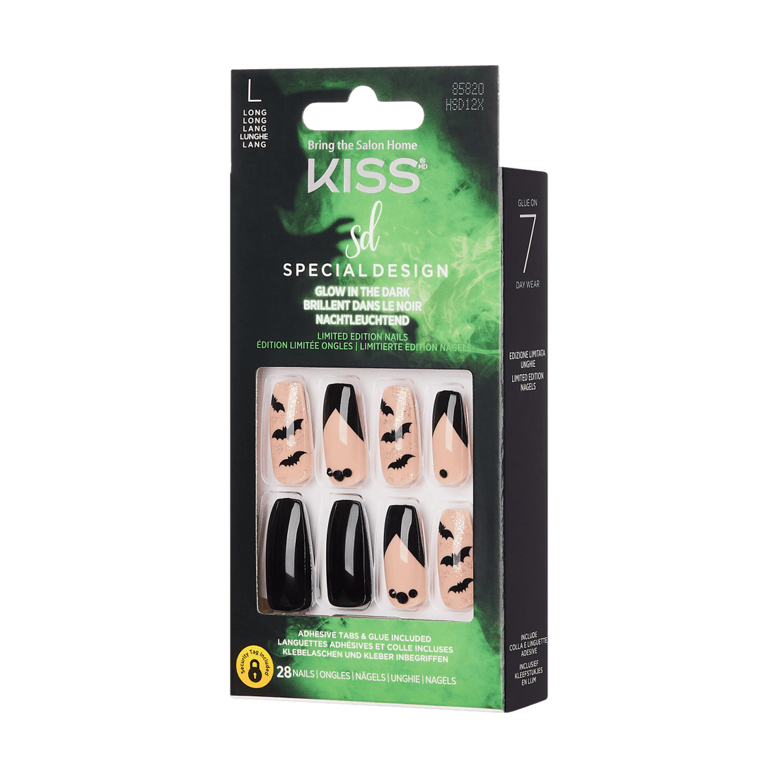 KISS Halloween Special Design Nails - Ghostin&
