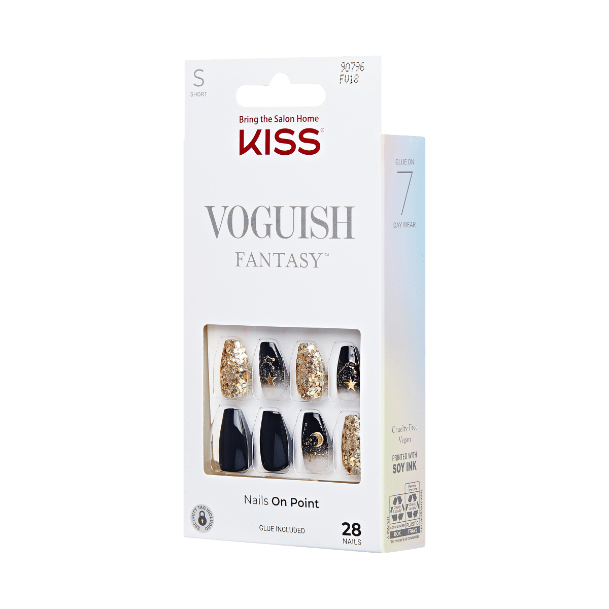 KISS Voguish Fantasy Nails - Hush Rush