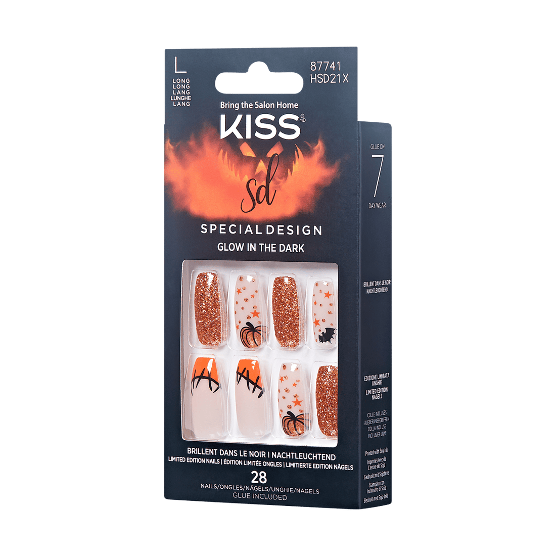 KISS Halloween Special Design Nails - Wicked
