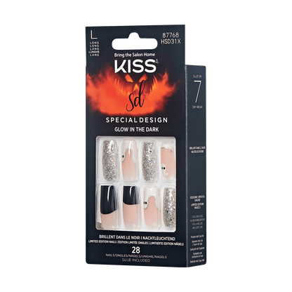 KISS Halloween Special Design Nails - Bad Dreams