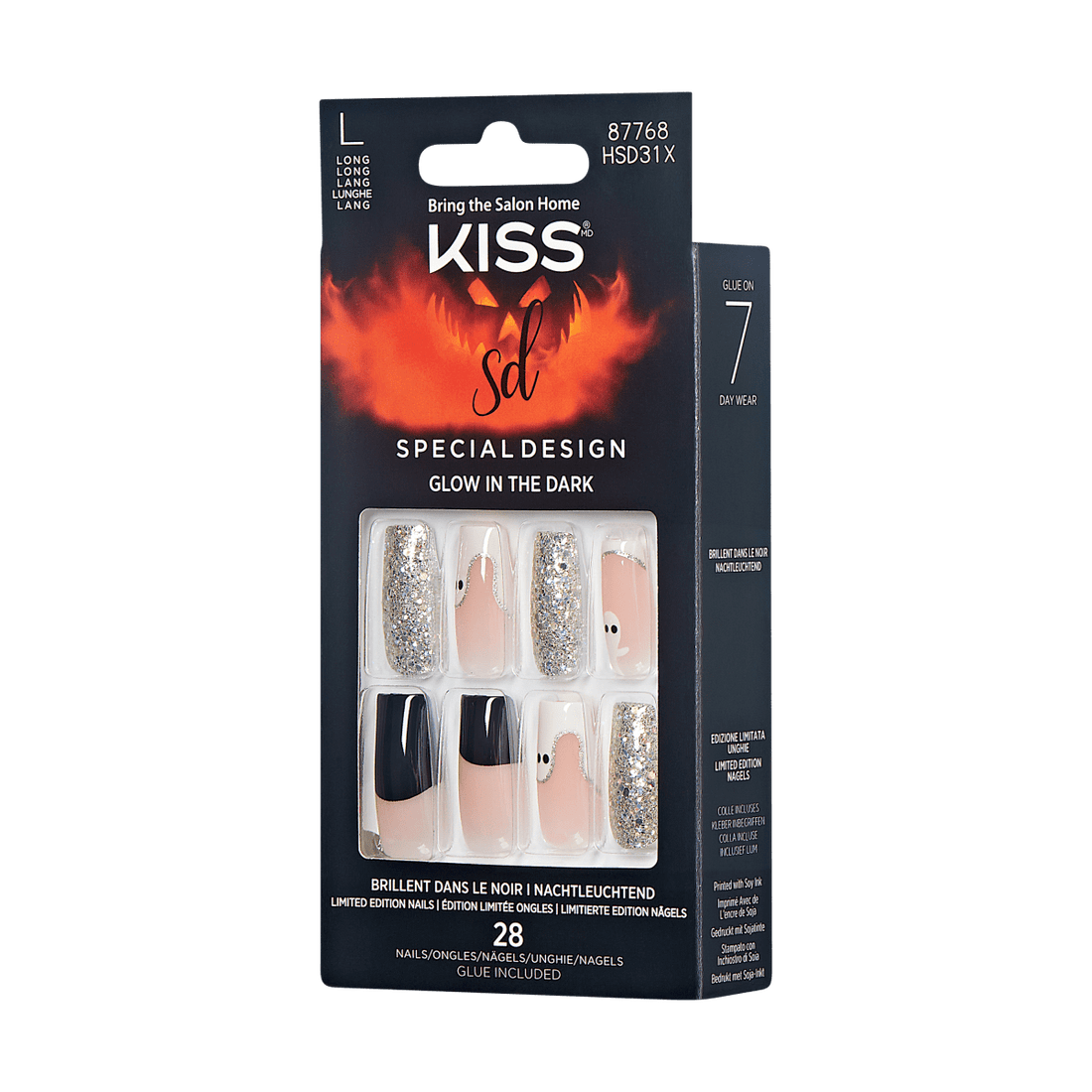 KISS Halloween Special Design Nails - Bad Dreams