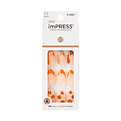 imPRESS Press-On Manicure - Pumpkin kisses