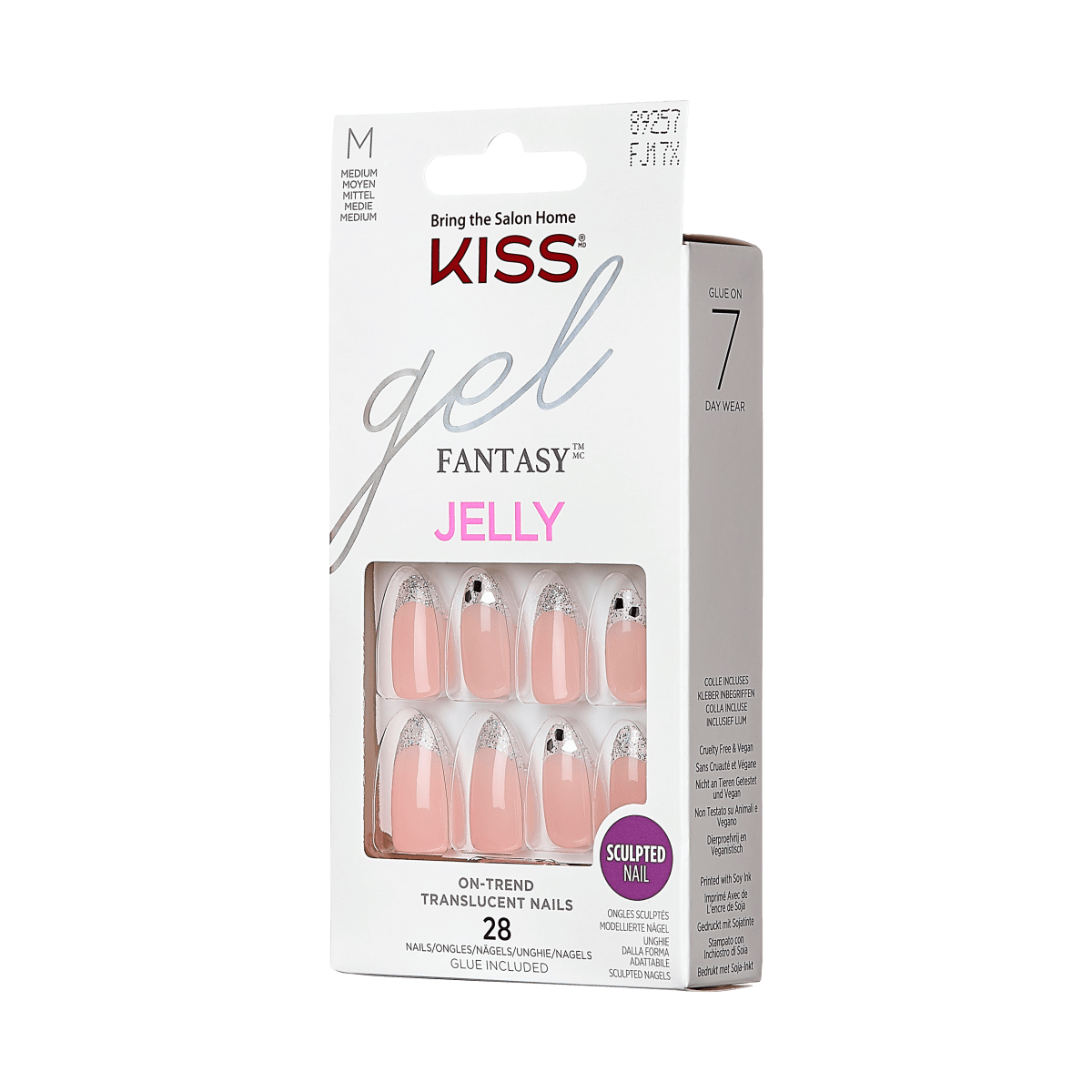 KISS Gel Fantasy Jelly Nails - Feel My Rhythm