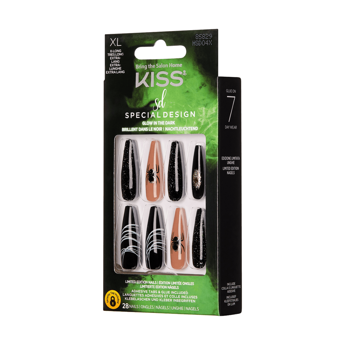 KISS Halloween Special Design Nails - Stranger Things