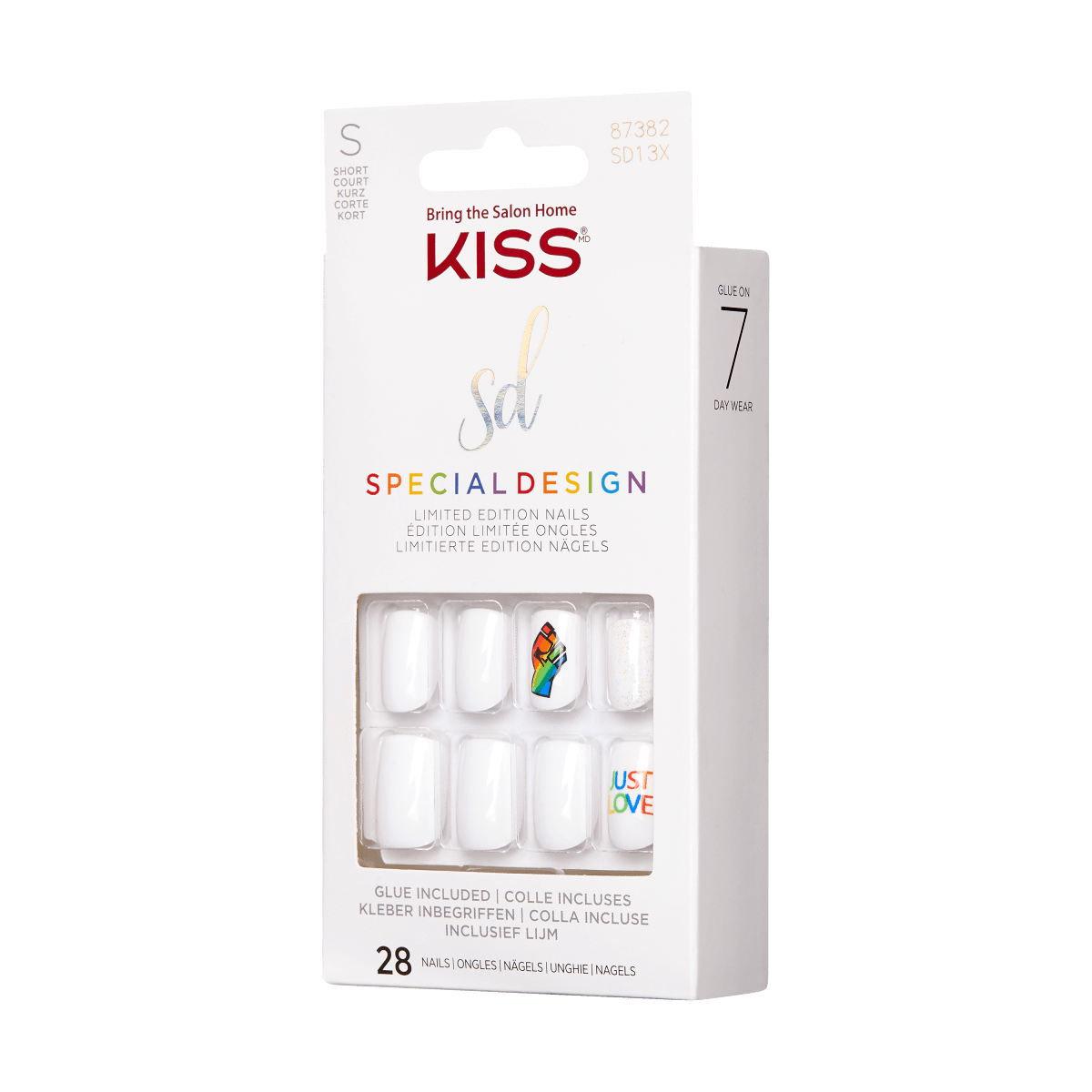 KISS Special Design Pride Nails - Spicy
