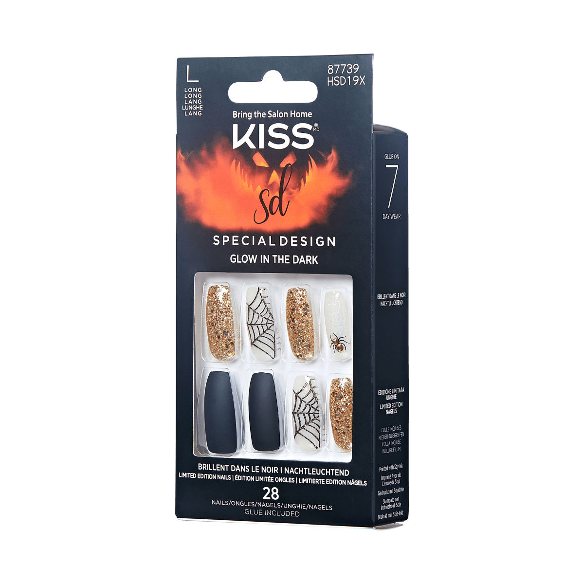KISS Halloween Special Design Nails - Freaky Friday