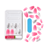 KISS Gel Fantasy Jelly Press On Glue Nails - Fun & Jelly