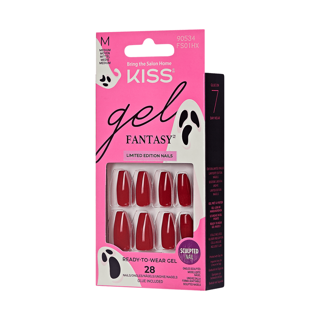 KISS Gel Fantasy Sculpted Halloween Nails - Goblin&
