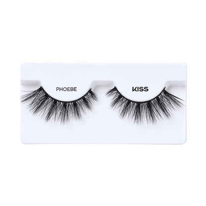 KISS Halloween False Eyelashes - Phoebe (Full-On Flare)