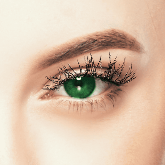 KISS Halloween False Eyelashes - Fiona (Silver Glitter)