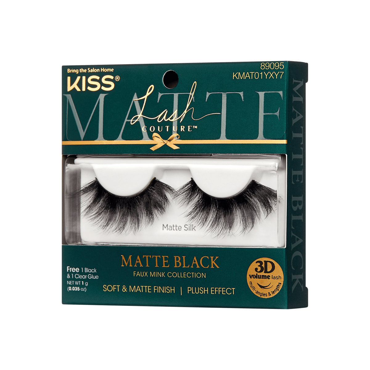 KISS Lash Couture Holiday 3D Matte - Matte Silk