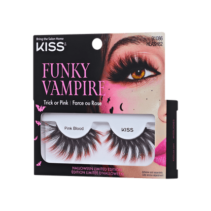 KISS Halloween Lash  - Pink blood