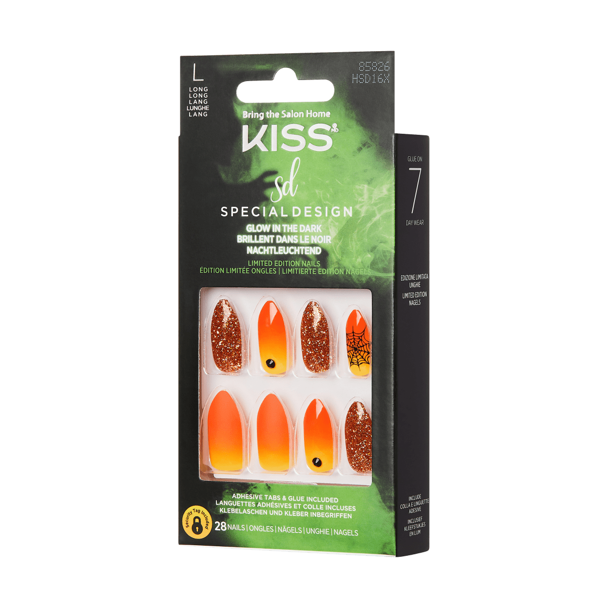 KISS Halloween Special Design Nails - Disguise