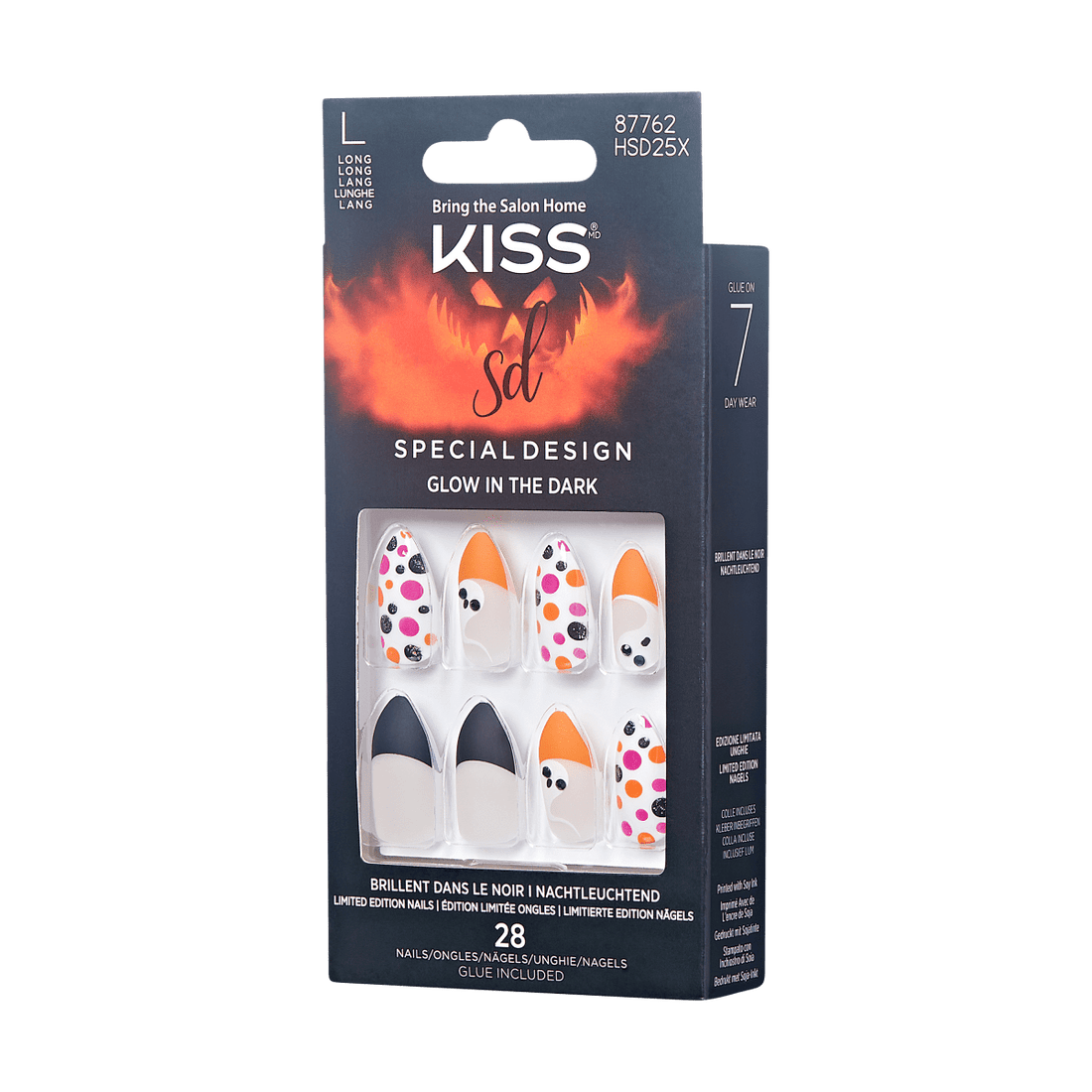 KISS Halloween Special Design Nails - Be Afraid