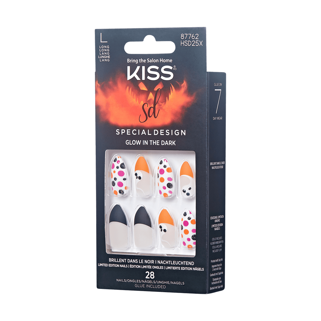 KISS Halloween Special Design Nails - Be Afraid