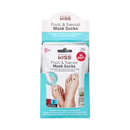 KISS Foot &amp; Toenail Mask Socks