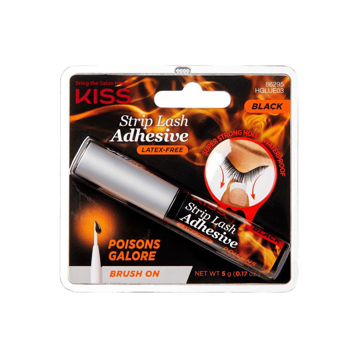 KISS Halloween Lash Adhesive - Black