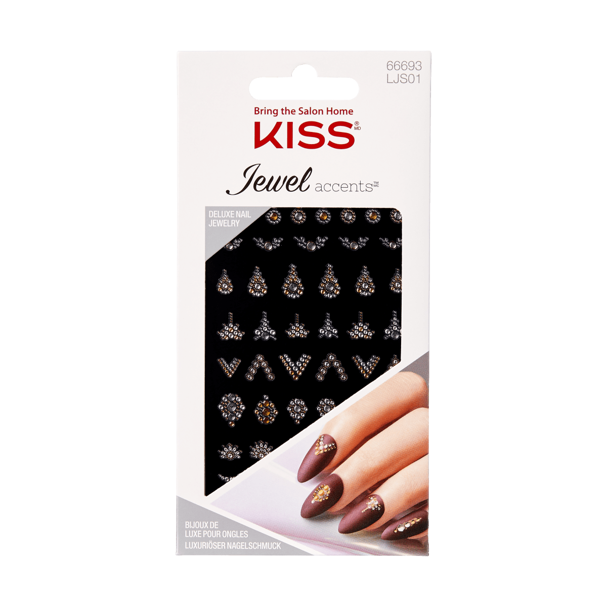 KISS Jewel Accents - Deluxe Nail Jewelry Stickers