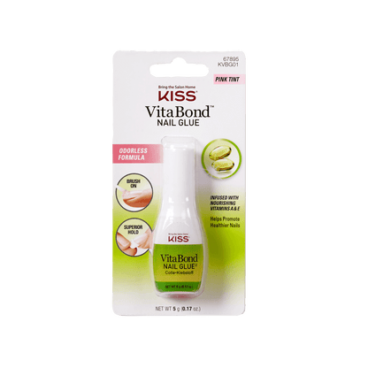 KISS VitaBond Brush-On Nail Glue - 5g (0.17 oz.)