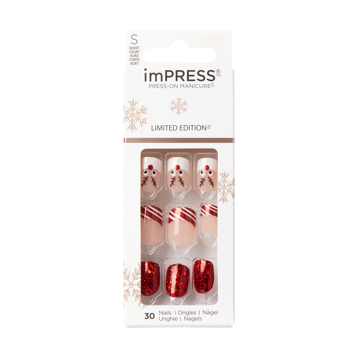 imPRESS Press-On Manicure Limited Edition Holiday - Cozy Night