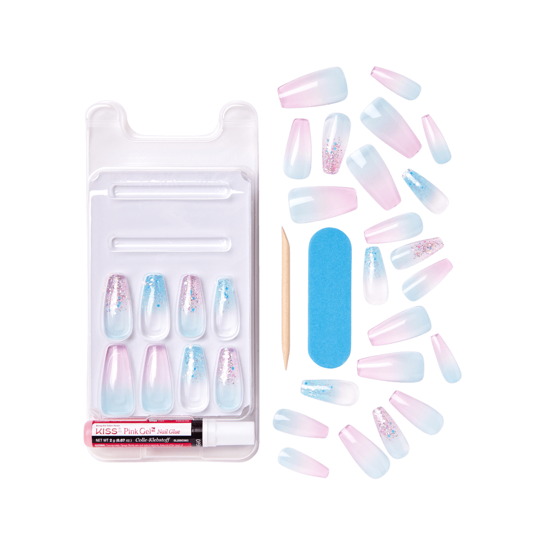 KISS Jelly Fantasy Nails - Sour Jelly